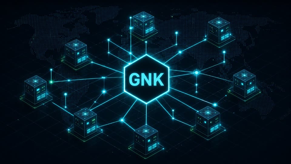Mapa sieci GNK